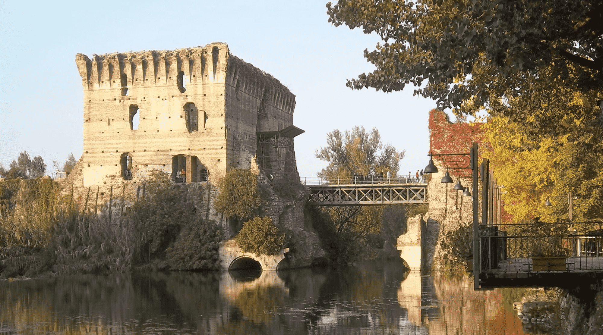 Mela per Tieni Costruzioni - Restauro del ponte-diga visconteo a Valeggio sul Mincio