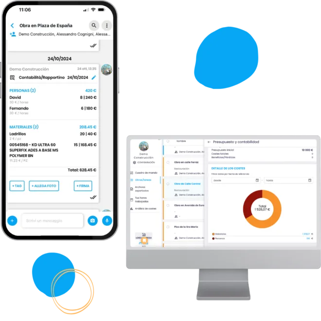 Partes diarios y Control de Costes