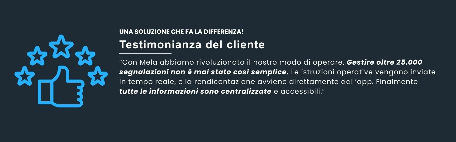 UNA SOLUZIONE CHE FA LA DIFFERENZA 3